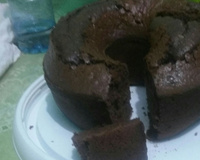 Bolo de chocolate com coco de liquidificador