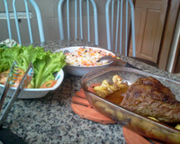 Picanha no alho e sal grosso