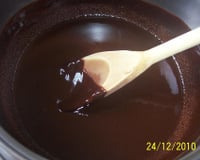 Calda de chocolate wondeful para recheios e coberturas diversas