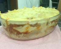 Lasanha com molho branco e bolonhesa