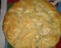 Pão sabor pizza de liquidificador