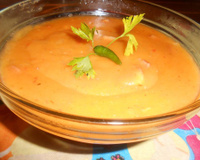 Caldo de aipim picante