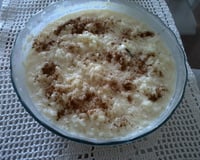 Arroz doce de micro-ondas