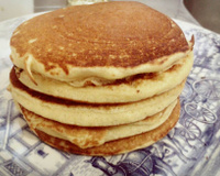 Massa básica de panqueca americana