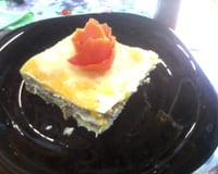 Lasanha de carne ao molho branco