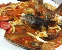 Risoto de frutos do mar