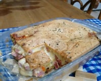 Torta de milho com frango