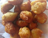Bolinho de arroz com atum
