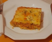 Torta de milho com frango