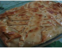 Torta de frango com massa de pastel