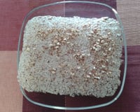 Bolo de amendoim com café