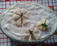 Bolo abacaxi de forma