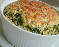 Souflé de espinafre