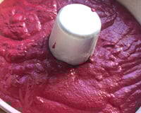 Bolo de beterraba integral