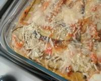 Berinjela assada com jeitinho napolitano