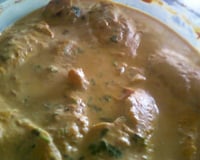 Filé de peixe cremoso