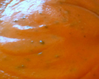 Sopa creme de tomate