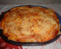 Lasanha de carne moída
