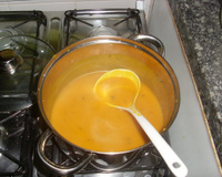 Sopa creme de abóbora