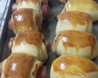 Enroladinho de salsicha