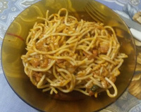 Macarrão com molho rápido