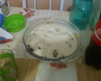 Tirinhas de carne com molho de queijo