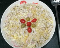 Salada de macarrão gelado rápido e fácil