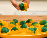 Pra entrar no clima de Copa do Mundo: brigadeiro verde e amarelo do TudoGostoso vai ser o seu doce oficial dos jogos do Brasil