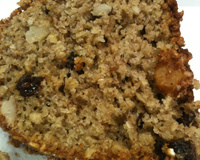 Bolo de banana e aveia da Vivi