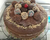 Bolo de chocolate diet