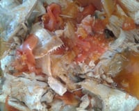 Sardinha na panela de pressão