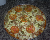 Massa de pizza de arroz