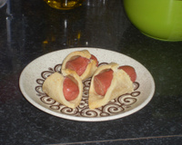 Salgadinho de salsicha