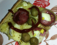 Massa de pizza de liquidificador