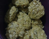 Bolinho integral assado de grão-de- bico