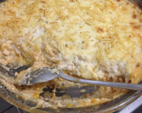 Souflé cremoso de frango