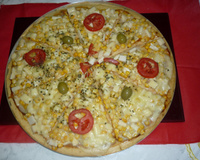 Deliciosa pizza de liquidificador