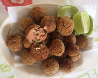Bolinho de linguiça da mamãe