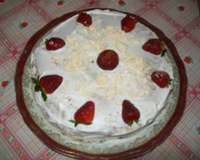 Bolo de morango