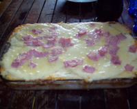 Bolo de batata com creme de leite da Aline