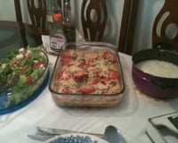 Filés de cação ao leite de coco