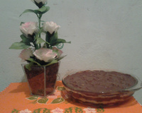 Pavê de chocolate com coco