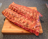 Costela de porco ao molho barbecue (estilo americano)