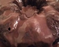 Bolo de chocolate de microondas