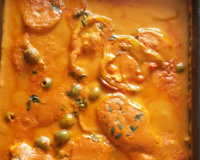 Filé de peixe ao forno