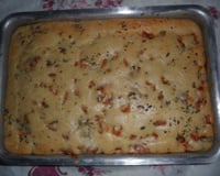 Massa de bolo salgado