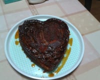 Bolo de banana caramelada