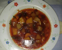 Sopa de legumes light