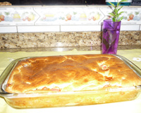 Torta deliciosa e fácil de salsicha