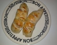 Pãezinhos de presunto e queijo